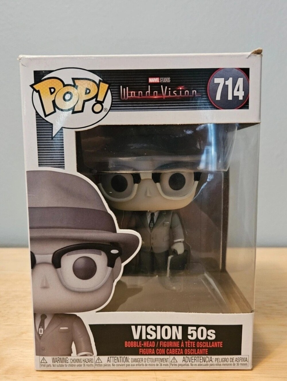Funko Pop! Marvel WandaVision VISION 1950's #714